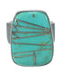 Turquoise Inlay Sterling Silver Southwest Ring Size 4-3/4 WX63094